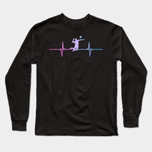 funny volleyball Long Sleeve T-Shirt